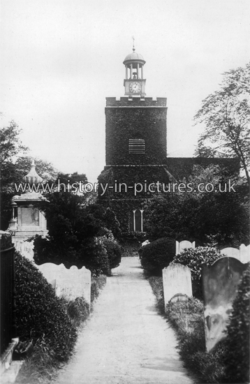 St Mary's Parish Church, Church Road, Leyton. c.1910.